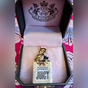 Juicy Couture Shopper Charm w/Scottie